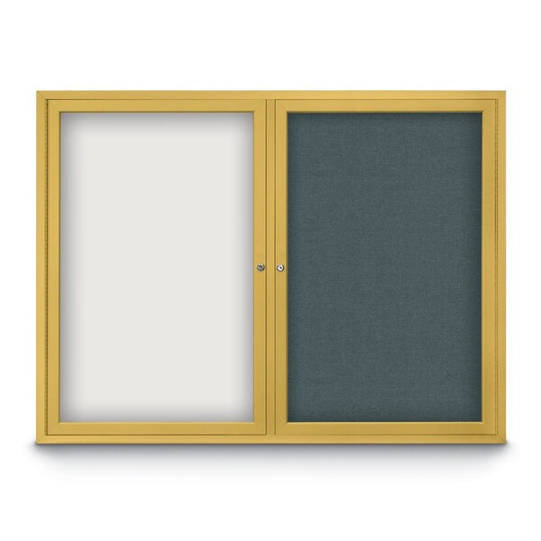 Corkboard, Burgundy/ Satin, 48" x 36"